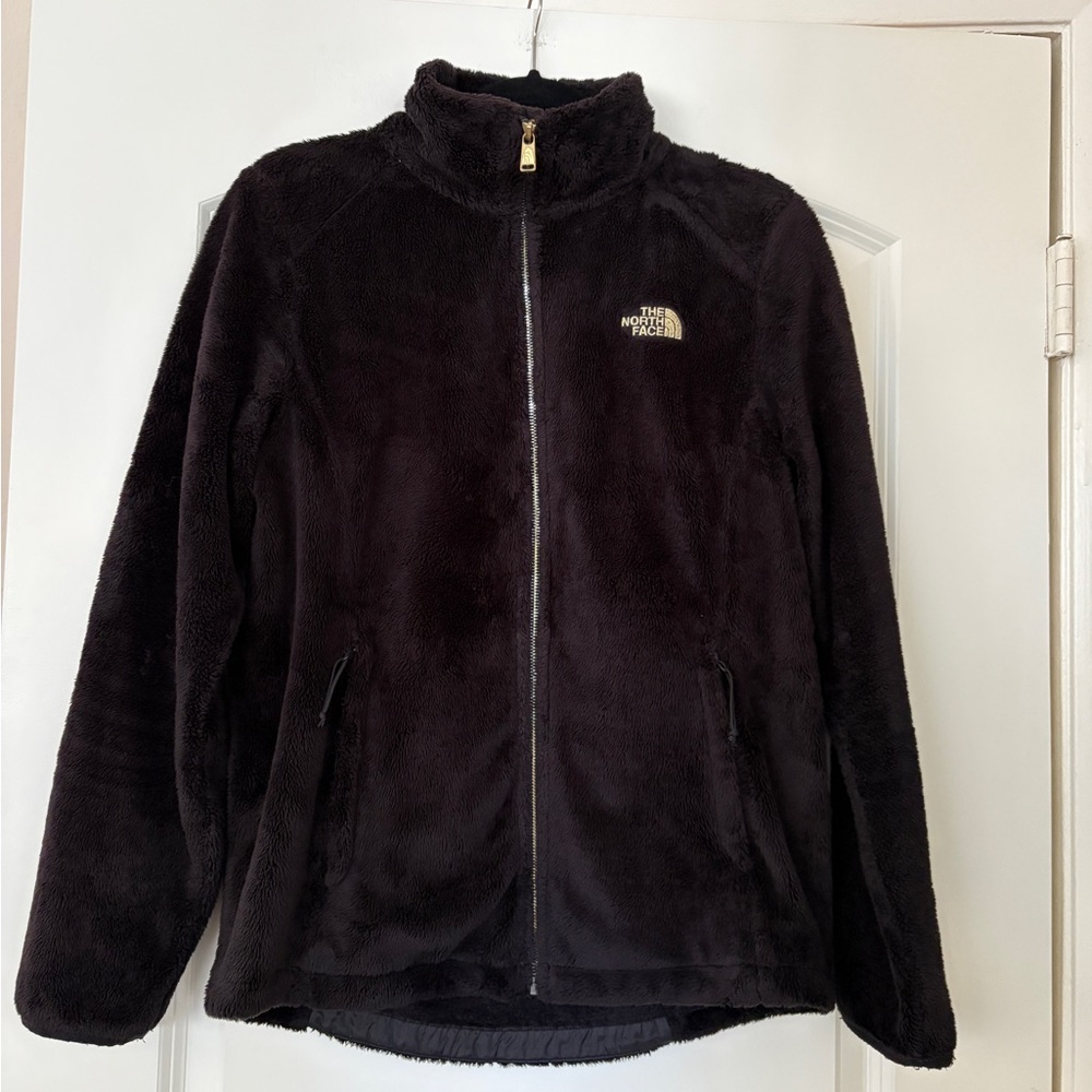 The north face Osito fuzzy zip jacket, size M